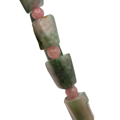 Watermelon Tourmaline Bracelet